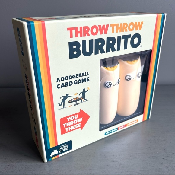 NEW Throw Throw Burrito Dodgeball Card Game Night Gift Family Kids Teens Ages 7+ - Picture 14 of 14